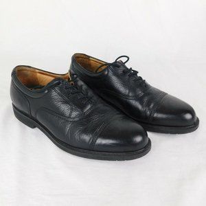 Easy Spirit Oxford Men Black Shoe Size 13M Leather Uppers Man Made Soles